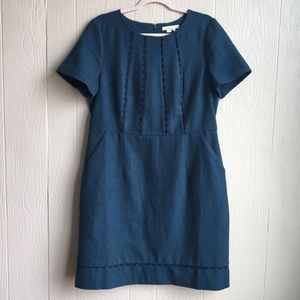Boden Scolloped Shift Dress